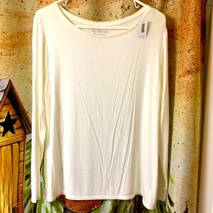 NWT/ Chico’s long sleeve as top